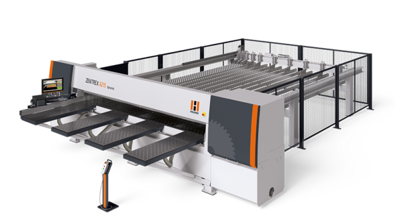 La sega a pannelli orizzontali ZENTREX 6215 dynamic è la soluzione di taglio ad alte prestazioni con collegamento a sistemi di stoccaggio a pannello La sega a trafila orizzontale ZENTREX 6215 dynamic è la soluzione di taglio ad alte prestazioni con collegamento a sistemi di stoccaggio a piastre