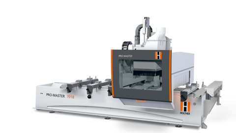 HOLZ-HER PRO-MASTER 7018 Vista generale della PRO-MASTER 7018 HOLZ-HER