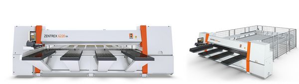 La sezionatrice orizzontale e sezionatrice per pannelli ZENTREX di HOLZ-HER apre una nuova dimensione grazie all'utilizzo della tecnologia di precisione, come le guide lineari levigate e i motori servoassistiti, dalla tecnologia CNC La sezionatrice orizzontale e sezionatrice di pannelli ZENTREX 6220 di HOLZ-HER