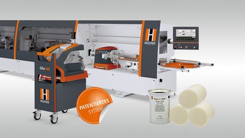 Glu Jet XL - Sistema di applicazione colla Prestazioni di fusione più elevate per velocità di avanzamento ancora più elevate